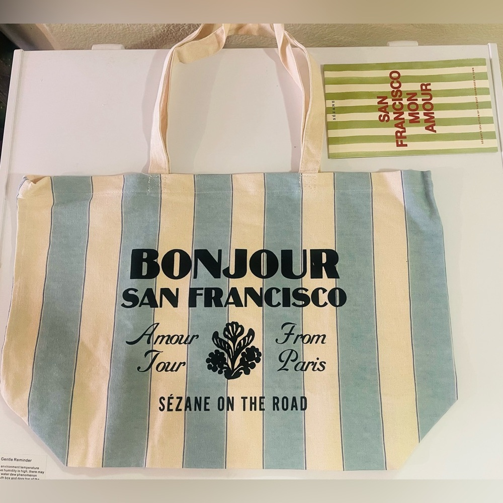 Brand New Sezane San Francisco Tote Bag